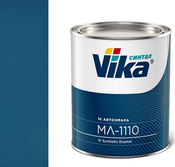 VIKA МЛ-1110 Краска цвет синий 1115 0.8л