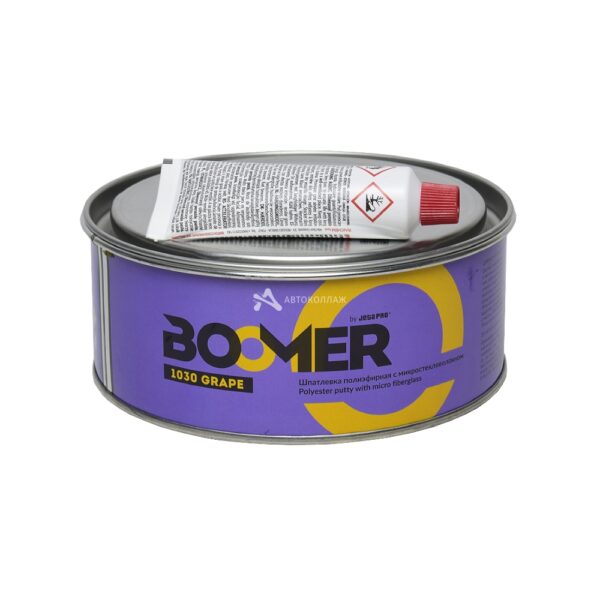 BOOMER Шпатлевка с микростекловолокном 1 кг