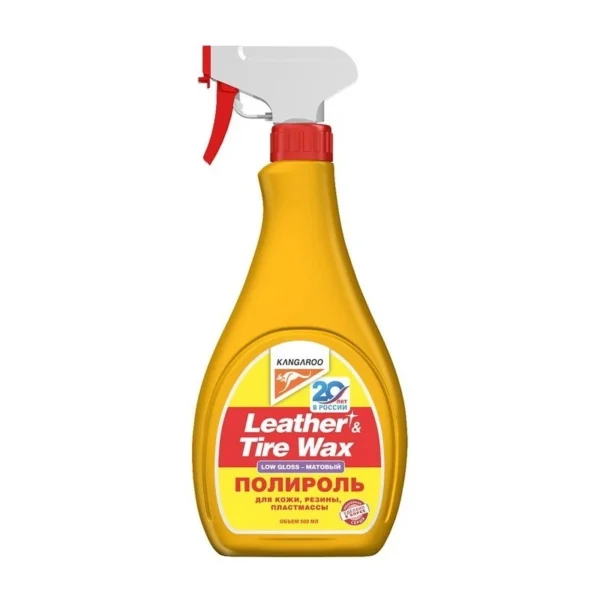 Leather Tire Wax (Кенгуруру) полироль пластика салона 500мл