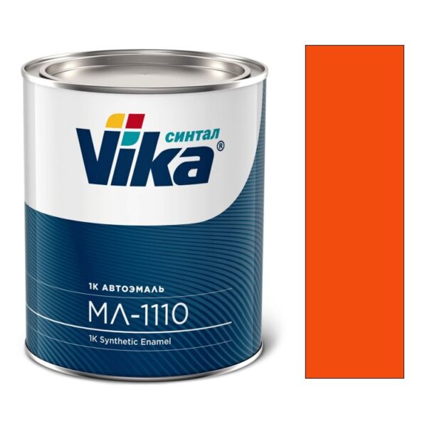 VIKA МЛ-1110 Краска цвет оранжевый 0.8л