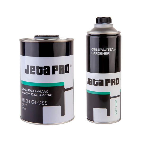 6863537511 JETAPRO Лак HS 5517/1 в комплекте 1,0+0,5 отв — изображение 1
