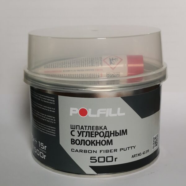 POLFILL Шпатлевка с угольным волокном 0,5 кг