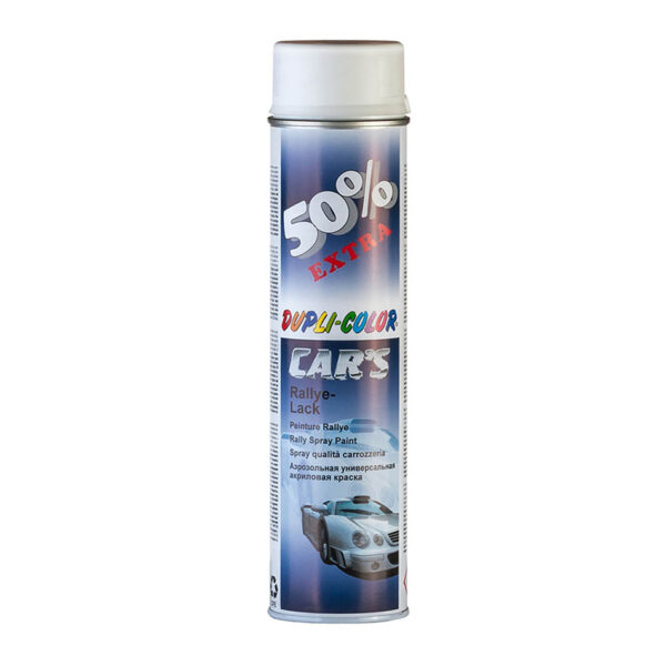 DUPLI-COLOR 50%50 Краска аэрозольная цвет белый матовый 600 мл